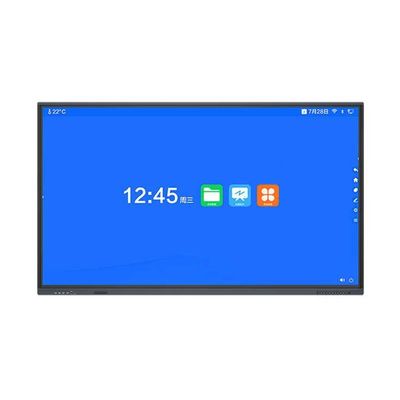 86 inch Smart Interactive Touch Screen Whiteboard, verplaatsbaar en aan de muur bevestigd