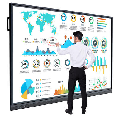 65 inch 4+32 Infrarood Touch All in One Interactief Touchscreen Smart Whiteboard 4K UHD voor training